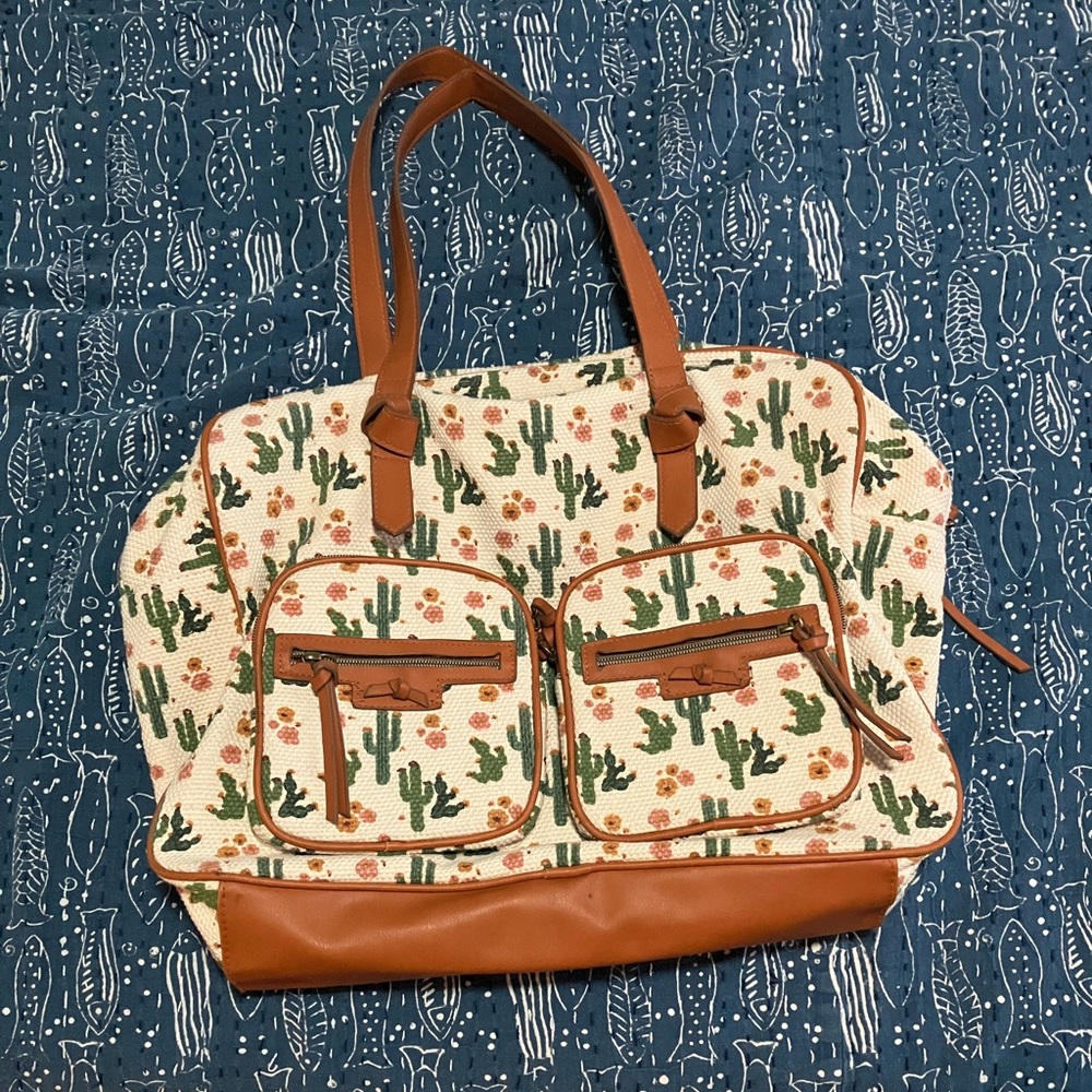 Cactus Weekender Tote Bag
